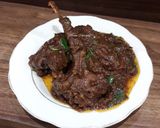 A picture of step 7 of Yogurt Mutton.