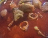 A picture of step 1 of Assorted meat stew.