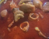 A picture of step 1 of Assorted meat stew.