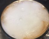 A picture of step 2 of Coconut Latte 🌱.