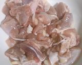 Hình bước làm 1 của món Gà cay phô mai