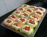 Foto langkah ke 6 dari resep Roti sosis isian keju mozzarella.