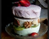 A picture of step 12 of Three layered Ice cream.