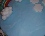 صورة لخطوة 4 من وصفة تزيين كيكة غيوم 🌈