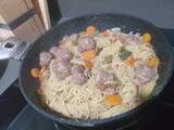 Bami goreng "para quedar bien"