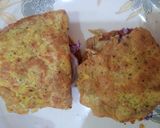 A picture of step 4 of Anda & Shami Burger.
