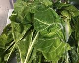 Une image de l'étape 2 de Velouté de blettes et courgettes.
