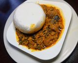 A picture of step 1 of Egusi Soup 🍲.