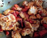 A picture of step 3 of Punjabi khatta meetha mixed vegetable pickle.