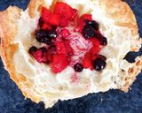 Une image de l'étape 12 de Choux crème pâtissière mascarpone et fruits rouges fraises 🍓.
