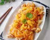 Foto langkah ke 6 dari resep Udang crispy Saus Asam Manis (menggunakan Nanas).