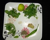 A picture of step 1 of Masala chaach.