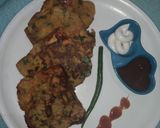 A picture of step 4 of Besan Toast.