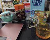 Foto langkah ke 1 dari resep Es Coklat Creamy Sat Set.