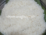 Lemper Telang (Onigiri) isi Ayam