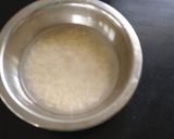 A picture of step 1 of Rice Kheer.