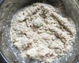 A picture of step 3 of Easy Pan-fried Daikon-mochi (White radish cake) with Oat Flour.