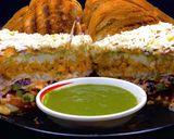 A picture of step 4 of Masala Grilled Sandwich.