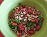 A picture of step 5 of Pigeonpeas#themechallenge.