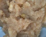 A picture of step 4 of Suji halwa.