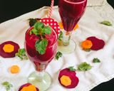 A picture of step 3 of Beetroot and carrot juice (healthy summer drink).