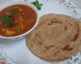 A picture of step 6 of Shahi Paneer.