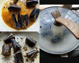 A picture of step 3 of Stuffed eggplants.