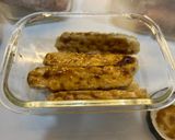 Hình bước làm 1 của món Cuốn Tempeh Chay