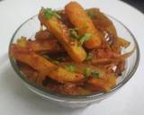 French fries sabji recipe step 7 photo