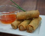 A picture of step 5 of Fried Spring Rolls.