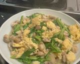 蘑菇蛋炒茼蒿的食譜步驟3照片