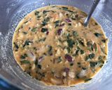 A picture of step 3 of Oats besan methi chilla.