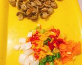 A picture of step 1 of Mushroom sauce.