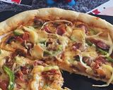 Foto langkah ke 7 dari resep No knead pizza/pizza tanpa ulen/pizza kilat anti ribet.