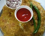 Egg paratha recipe step 6 photo