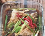 Foto langkah ke 4 dari resep Ikan Kerapu Steam Saos Hongkong.