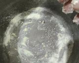 A picture of step 3 of Tutti fruiti cake.
