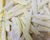 A picture of step 2 of Best ever French fries.