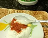 A picture of step 5 of Peri Peri Mayo Vegetable Wrap.