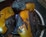 A picture of step 1 of Raw mango drink -  Kairi ka sharbat.
