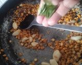 A picture of step 2 of Mysore Masala Dosa with Mysore Chutney.
