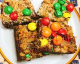 Φωτογραφία βήματος 6 της συνταγής M&Ms fudge cookies