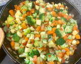 Foto del paso 4 de la receta: Lasaña vegetariana, nutritiva y fácil