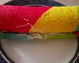 Foto langkah ke 7 dari resep Rainbow steam cake.