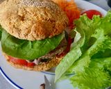 Une image de l'étape 5 de Pain burger à la patate douce.