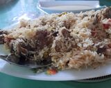 A picture of step 8 of Mutton yakhni pulao.