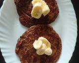 Banana pan cake with banana shake recipe step 1 photo