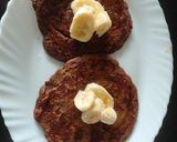 A picture of step 1 of Banana pan cake with banana shake.