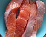Foto del paso 1 de la receta: Salmón a la sartén