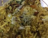 A picture of step 4 of Paneer Biryani.